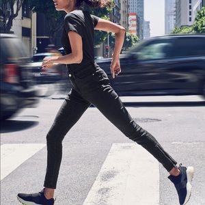 Athleta sculptek ultra skinny zip jeans